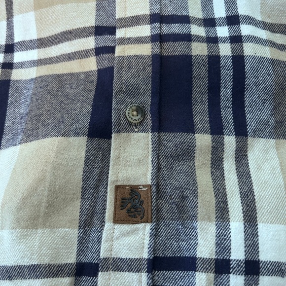 Legendary Whitetails Buck Camp Plaid Flannel Shirt Men's 2XL Long Sl Cord Collar - Picture 6 of 10